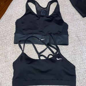 2 Nike sports bras